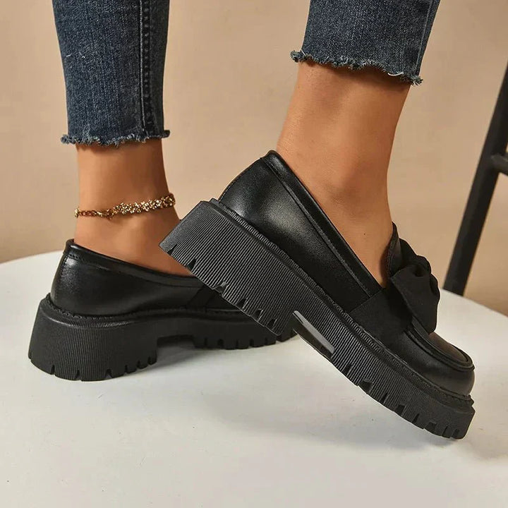 VALERY - Glossy Chic Loafers