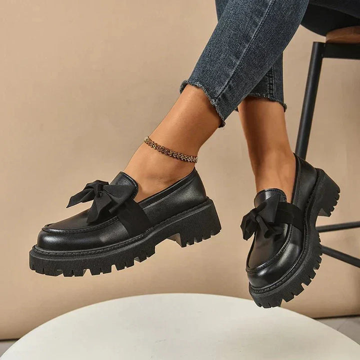VALERY - Glossy Chic Loafers