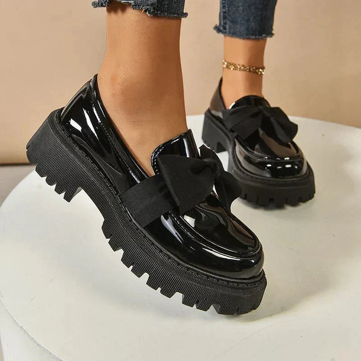 VALERY - Glossy Chic Loafers