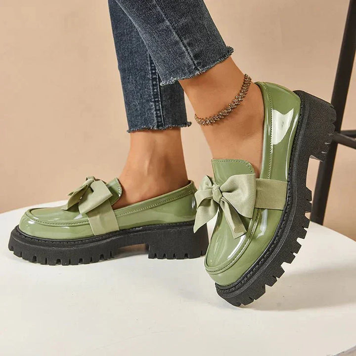 VALERY - Glossy Chic Loafers