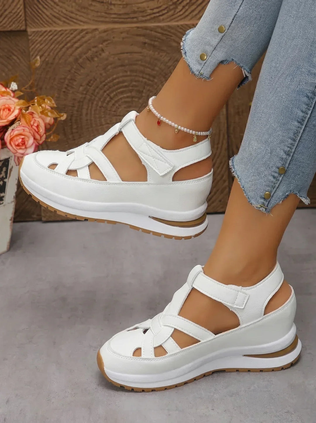 Dana - Women's Comfort Wedge Sandals