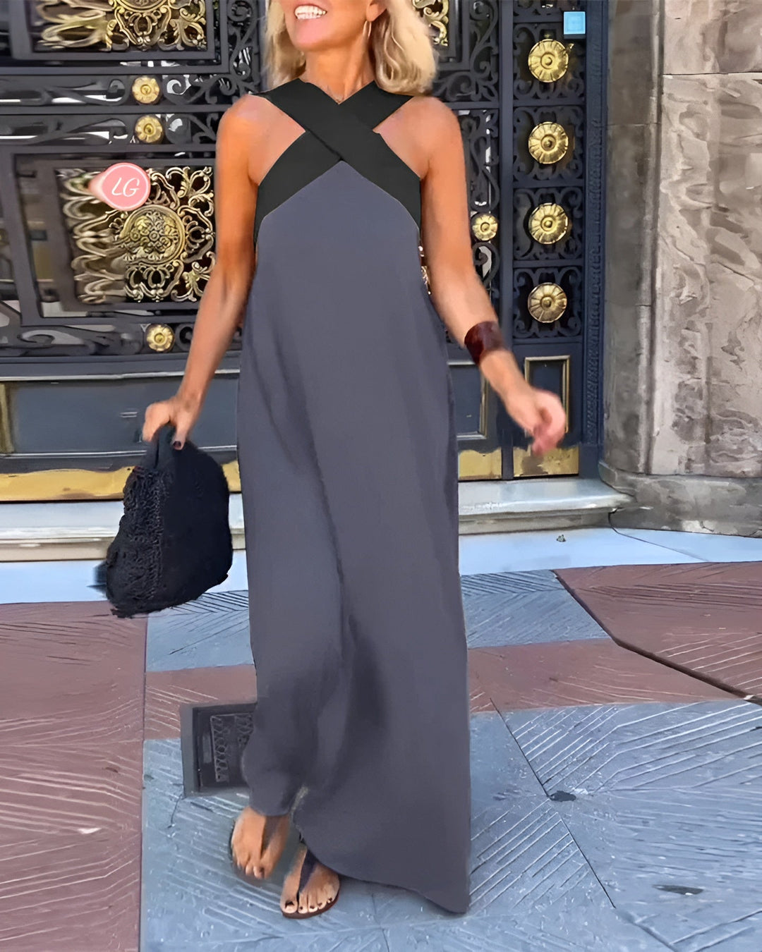 CHLOE - Cross Front Dress