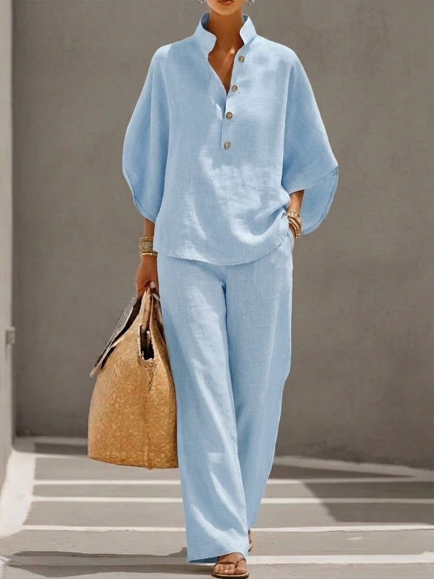 Ariel - Elegant Batwing Sleeve set