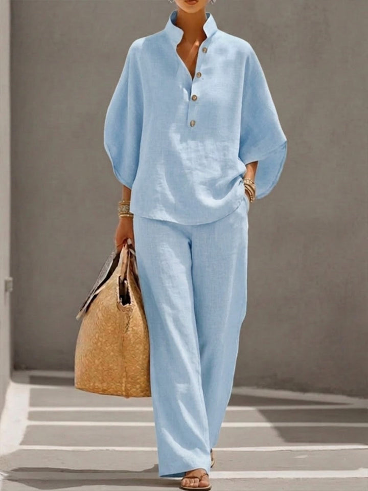 Ariel - Elegant Batwing Sleeve set
