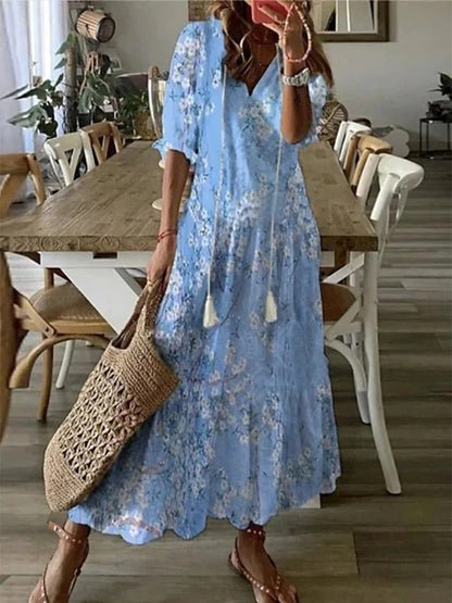 Anita - Effortless Boho Dress with Flattering Fit