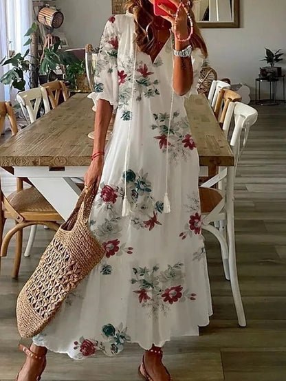 Anita - Effortless Boho Dress with Flattering Fit